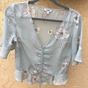 Express Floral Blouse